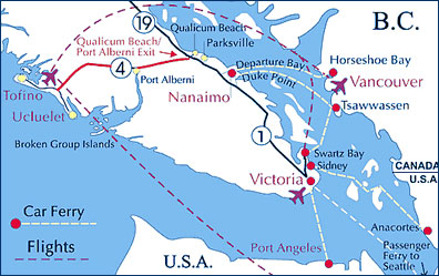 Vancouver Island Map